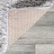 Nuloom Gynel Contemporary Shag Area Rug 4ft x 6ft OZAS01B-406 - alternate 6